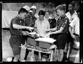 Boy Scout Feature, Niagara Camp, Jamboree, Intrnl.