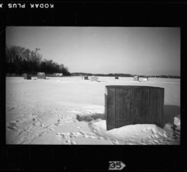 Ice Fishing at Puslinch Lake