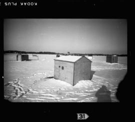 Ice Fishing at Puslinch Lake