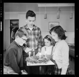 Soulis, Family, Advent Wreath