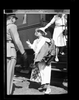 Wilhelmina, Queen visit