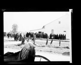 Barn raising (Hahan farm)