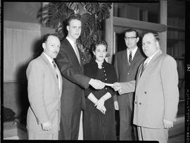 Waterloo College, Cheque Presentation by Union