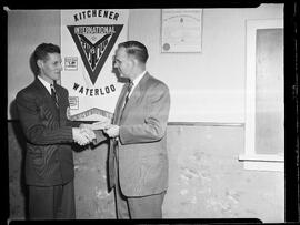 Y's Men's Cheque Presentation