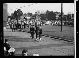 Royal Visit, Elizabeth and Philip at Hamilton