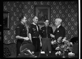 Boy Scout Presentation to Loney and Nyland