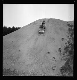 Tobogganing in Sand