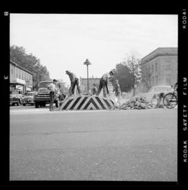 Traffic Island, King St. and Frederick