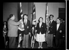 Army, Navy Vet Flag Dedication