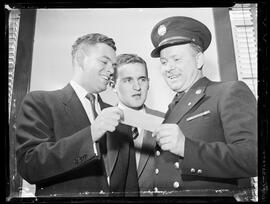 Cheque Presentation, Firemen