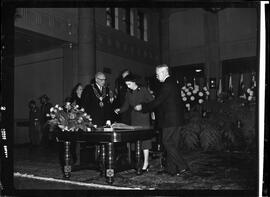 Royal Visit, Elizabeth and Philip at Hamilton