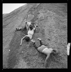 Tobogganing in Sand