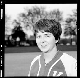 Kitchener Kieswetters, Ladies Softball, Head and Shoulders:  Jeanne Hagey ; Norma Wood ; Marilyn ...