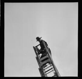 Kitchener Fire Department, New Radio on Ladder