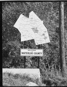 Waterloo County Sign