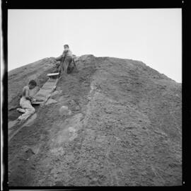 Tobogganing in Sand