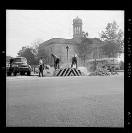 Traffic Island, King St. and Frederick