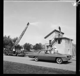 Kitchener Fire Department, New Radio on Ladder