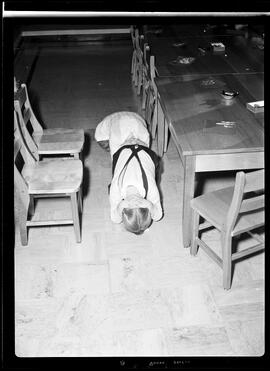 Air Raid Drill, QE School