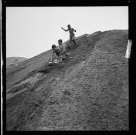 Tobogganing in Sand