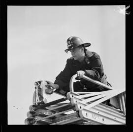 Kitchener Fire Department, New Radio on Ladder