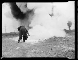 Fire, Demonstration at Hydro Station (Detweiler)