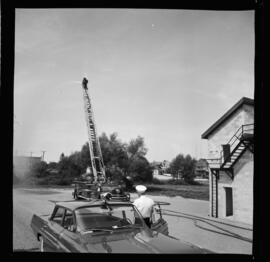 Kitchener Fire Department, New Radio on Ladder