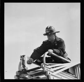 Kitchener Fire Department, New Radio on Ladder