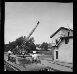 Kitchener Fire Department, New Radio on Ladder