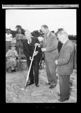 Township Hall Sod Turning